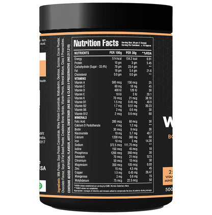 Dr. Nutra Women Weight Gainer for Body Toning, Metabolism, Skin & Hair | Flavour Chocolate