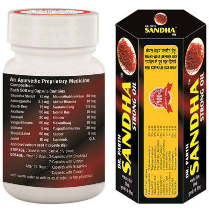 Dr. Parth Sandha Oil (15ml) and Capsule (20)