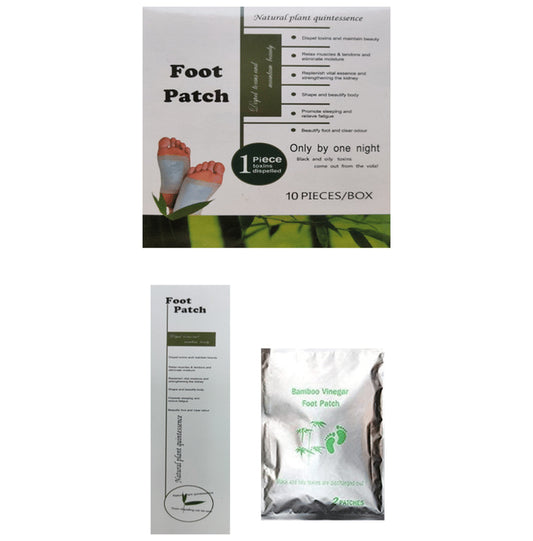 Agarwals Premium Swadeshi Herbal Organic Detox Foot Patch (10 Each) - Classic Derma