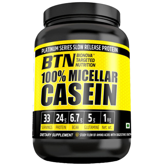 Bionova Targeted Nutrition 100% Micellar Casein Powder - Classic Derma