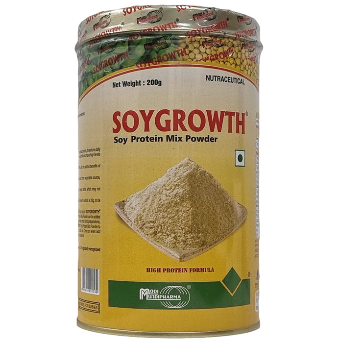 Soygrowth Soy High Protein Powder Mix | Cholesterol-Free - Classic Derma