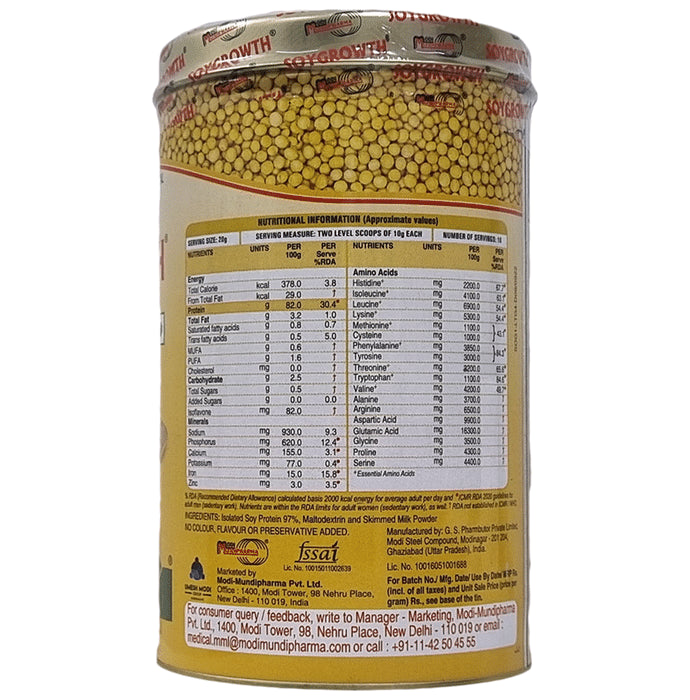 Soygrowth Soy High Protein Powder Mix | Cholesterol-Free