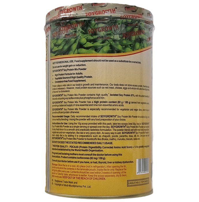 Soygrowth Soy High Protein Powder Mix | Cholesterol-Free