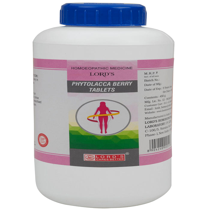 Lord's Phytolacca Berry Tablet - Classic Derma