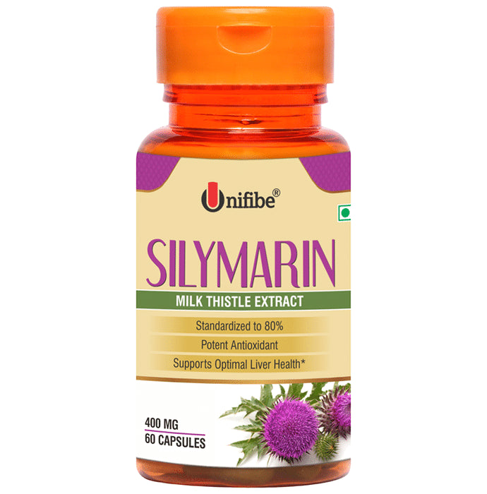 Unifibe Silymarin Milk Thistle Extract 400mg Capsule - Classic Derma