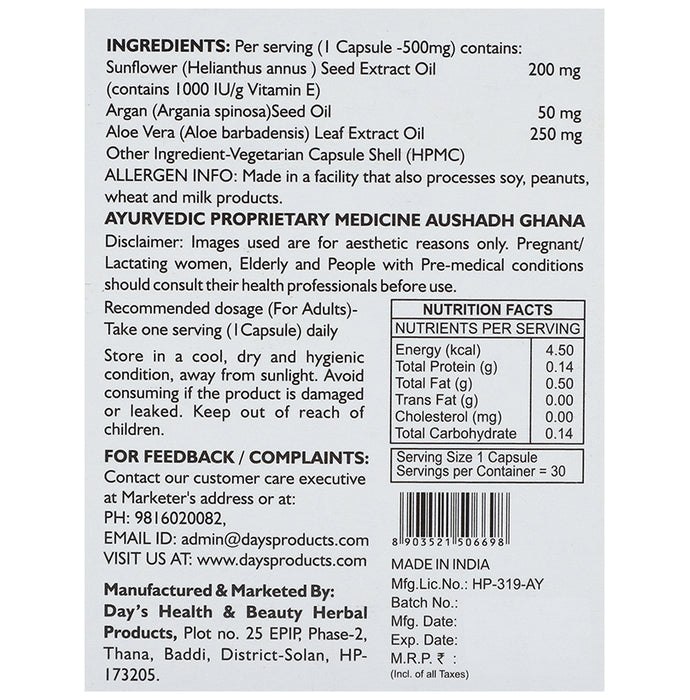 Day's Vitamin E Capsule (30 Each)