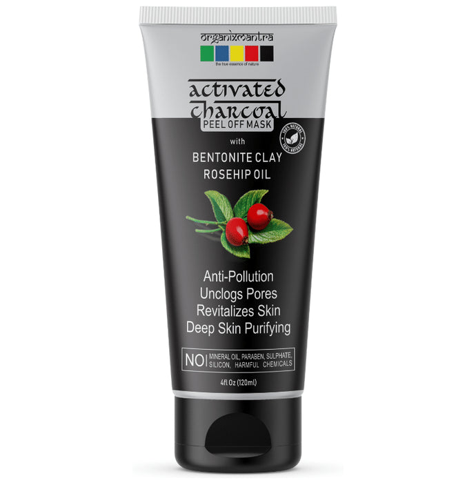 Organix Mantra Activated Charcoal Peel Off Mask - Classic Derma