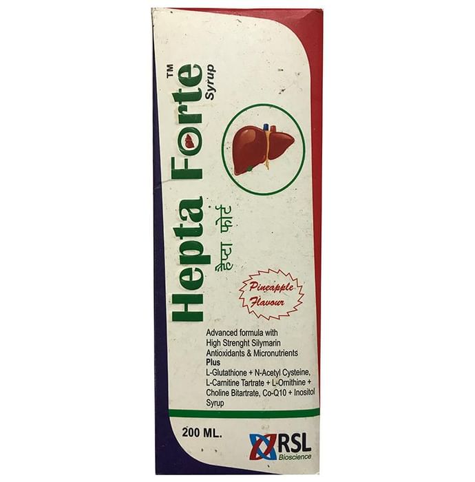 Hepta Forte Pineapple Syrup - Classic Derma