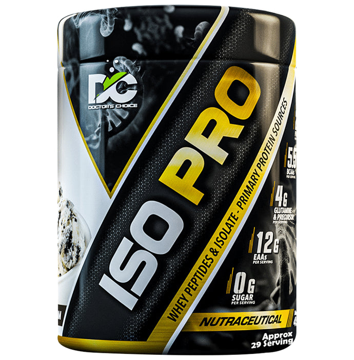 DC Doctor's Choice Iso Pro Whey Peptide & Isolate Cookie and Cream - Classic Derma