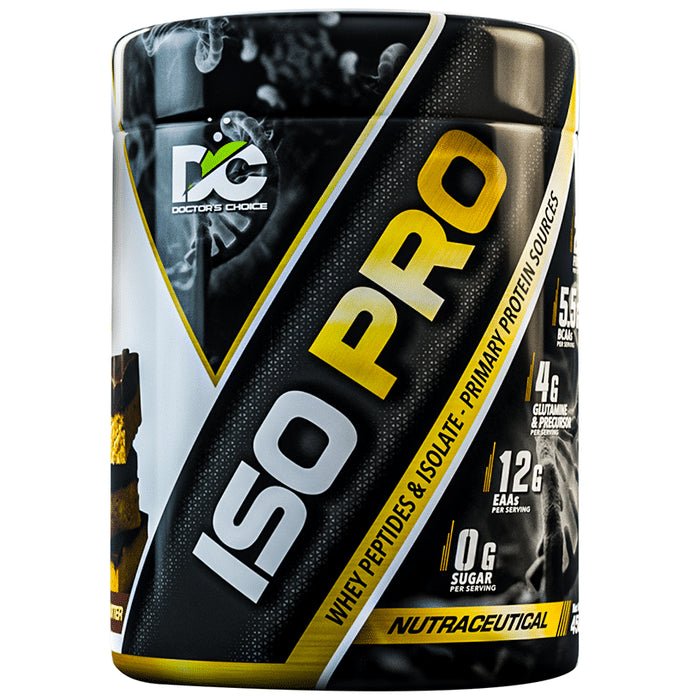 DC Doctor's Choice Iso Pro Whey Peptide & Isolate Powder Chocolate Peanut Butter - Classic Derma