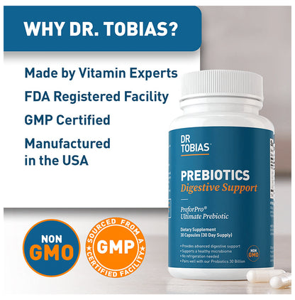 Dr. Tobias Prebiotics Digestive Support Capsule