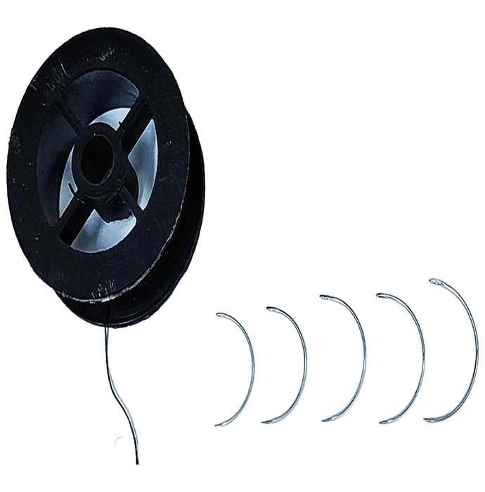 Agarwals Training Purpose Suture Thread with Suturing Needle (5) - Classic Derma