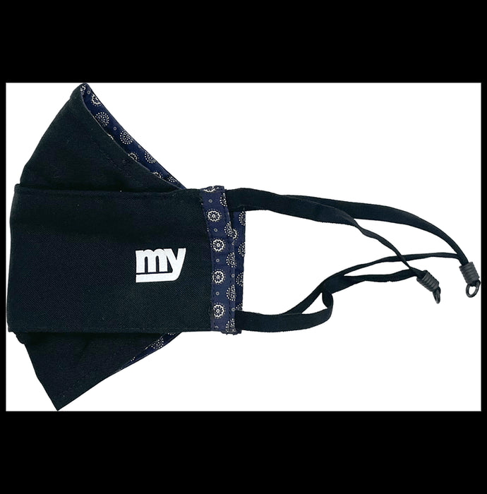 MY Mask Series 3 with Particulate Filter Large Black - Classic Derma