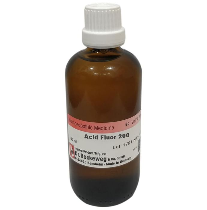 Dr. Reckeweg Acid Fluor Dilution 200 CH - Classic Derma