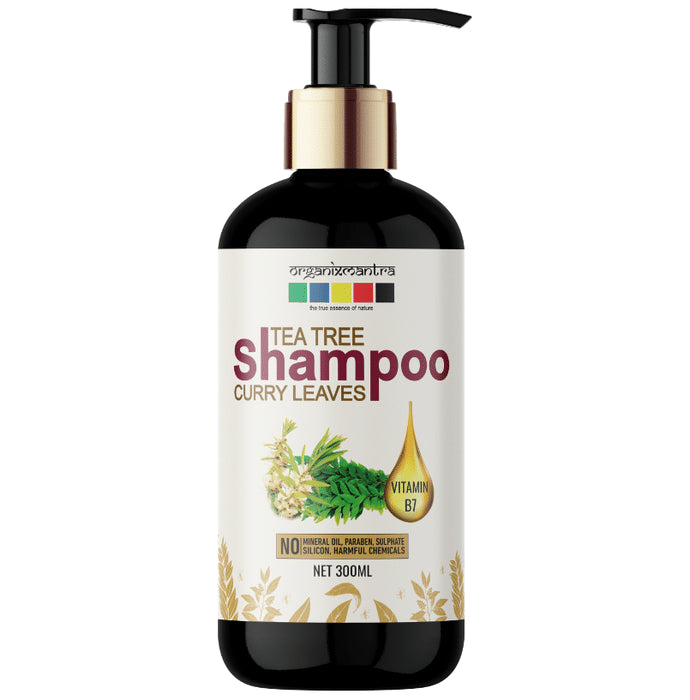 Organix Mantra Tea Tree Shampoo Curry Leaves - Classic Derma