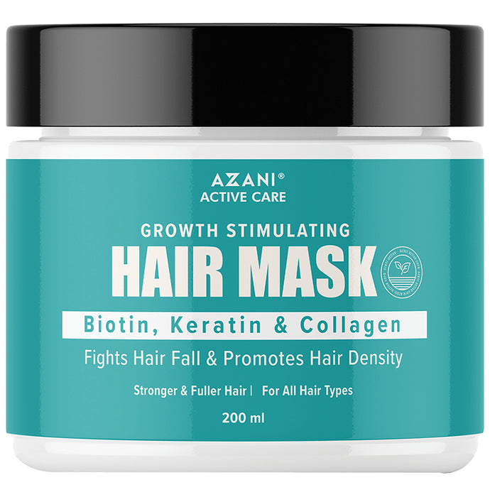 Azani Active Care Growth Stimulating Biotin, Keratin & Collagen Hair Mask - Classic Derma