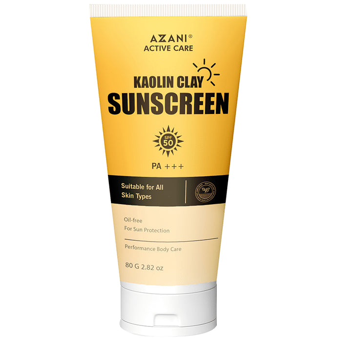 Azani Active Care Kaolin Clay Sunscreen SPF 50 PA+++ - Classic Derma