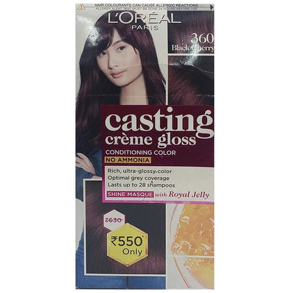 Loreal Paris Casting Creme Gloss Conditioning Color Black Cherry - Classic Derma
