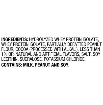 Dymatize Nutrition ISO 100 Hydrolyzed 100% Whey Protein Isloate Powder Chocolate Peanut Butter