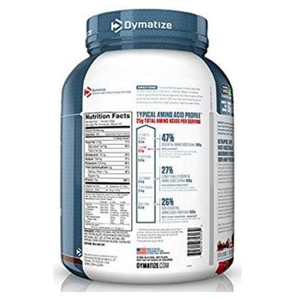 Dymatize Nutrition ISO 100 Hydrolyzed 100% Whey Protein Isloate Powder Gourmet Chocolate