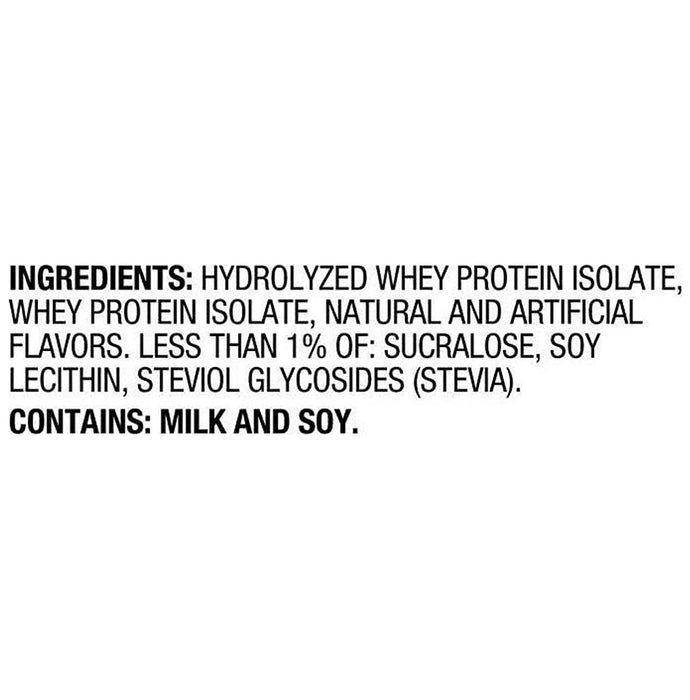 Dymatize Nutrition ISO 100 Hydrolyzed 100% Whey Protein Isloate Powder Strawberry