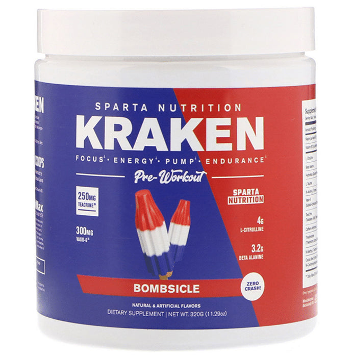 Sparta Nutrition Kraken Pre Workout Bombsicle - Classic Derma