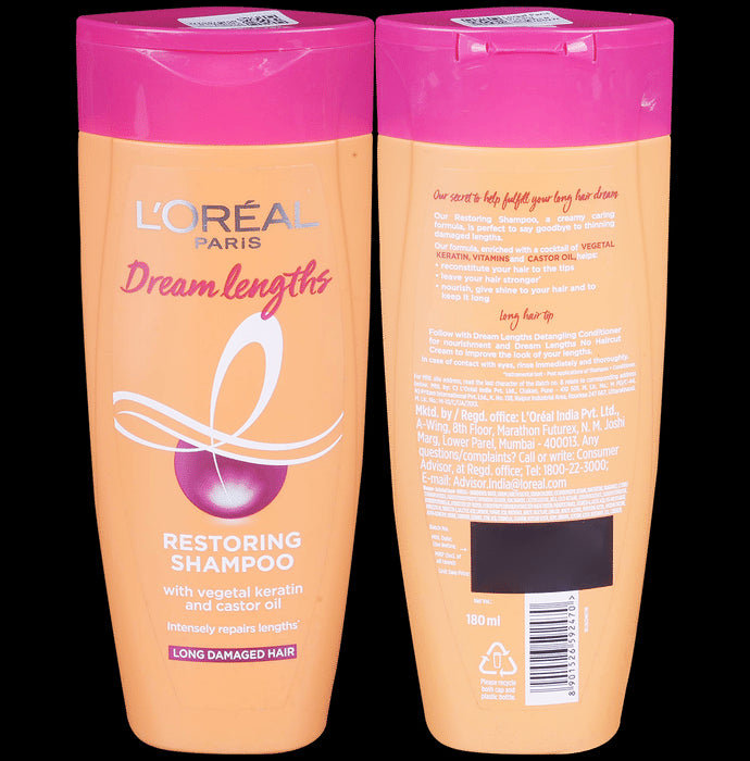 Loreal Paris Dream Lengths Restoring Shampoo - Classic Derma