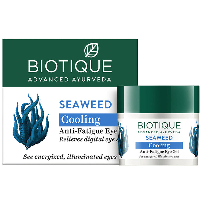 Biotique Bio Seaweed Revitalizing Anti-Fatigue Eye Gel - Classic Derma