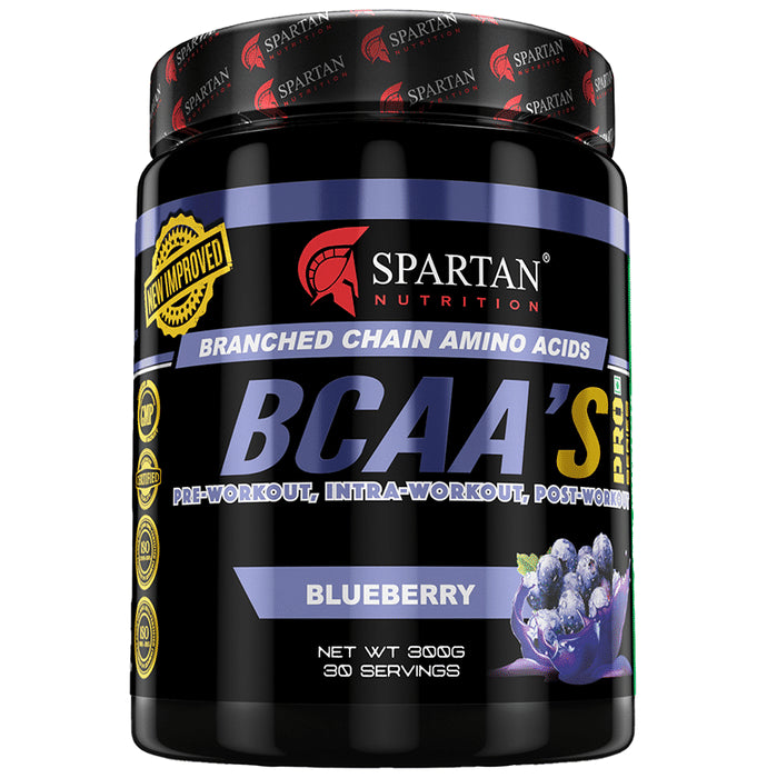 Spartan Nutrition BCAA’s Pro Series Powder Blueberry - Classic Derma