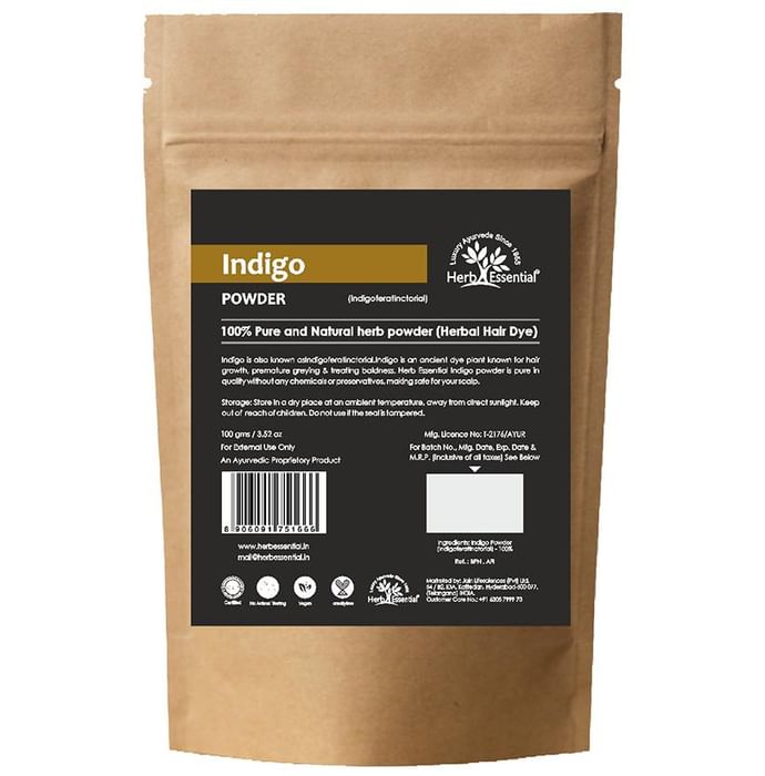 Herb Essential Indigo (Indigofera Tinctoria) Powder - Classic Derma