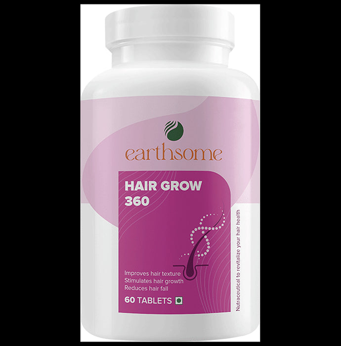 Earthsome Hair Grow 360 Tablet - Classic Derma