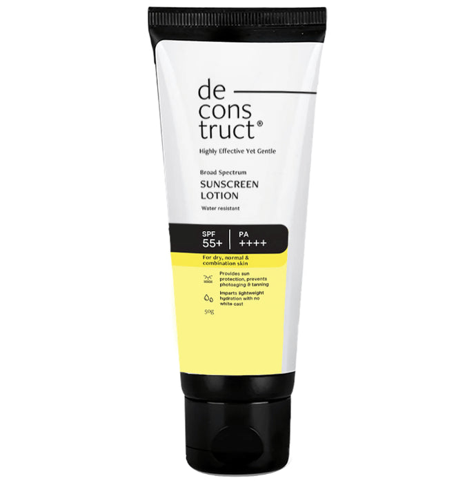 Deconstruct Broad Spectrum Sunscreen Lotion SPF 55+ PA++++ - Classic Derma