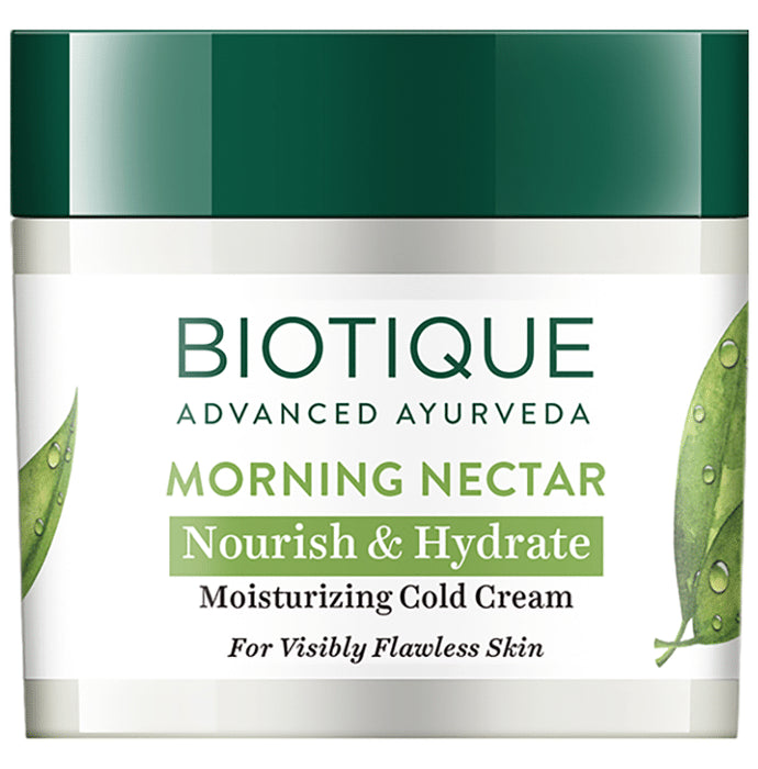 Biotique Morning Nectar Nourish & Hydrate Moisturizing Cold Cream - Classic Derma