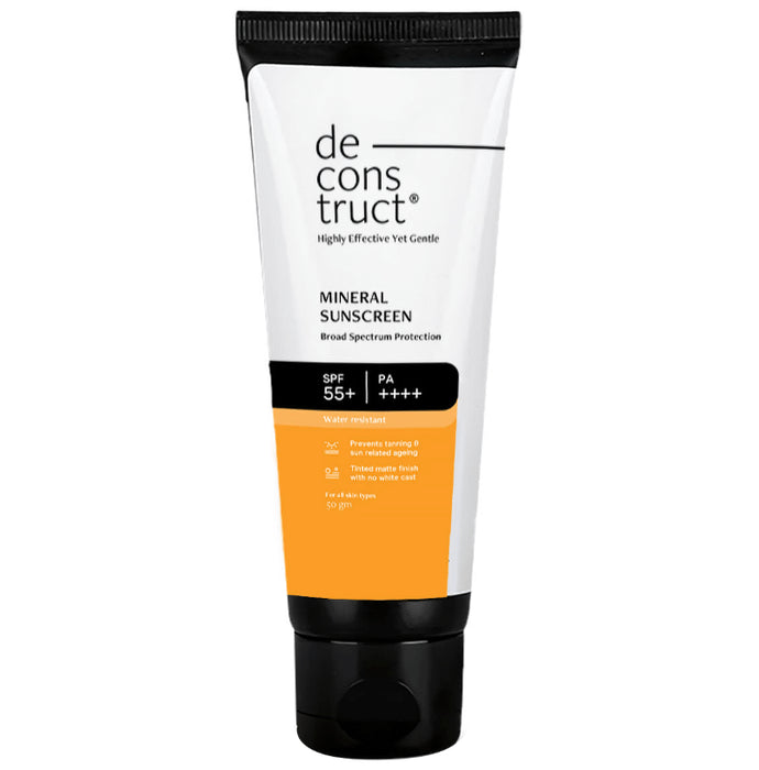 Deconstruct Mineral Sunscreen SPF 55+ PA++++ - Classic Derma