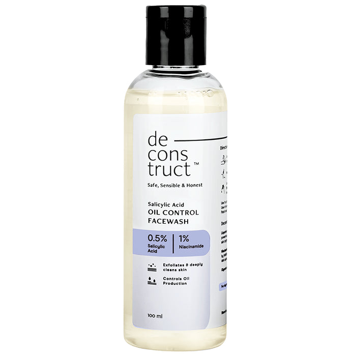 Deconstruct Salicylic Acid Oil Control Face Wash - Classic Derma