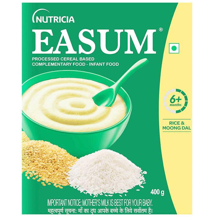 Easum Baby Cereal with Rice & Moong Dal - Classic Derma