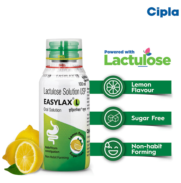 Easylax L Oral Solution Lemon Sugar Free