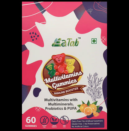 Eatab Multivitamins Gummies Immune Booster Gluten Free - Classic Derma