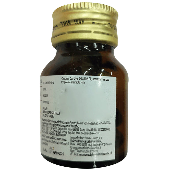 E-COD Omega Vitamin E Softgels