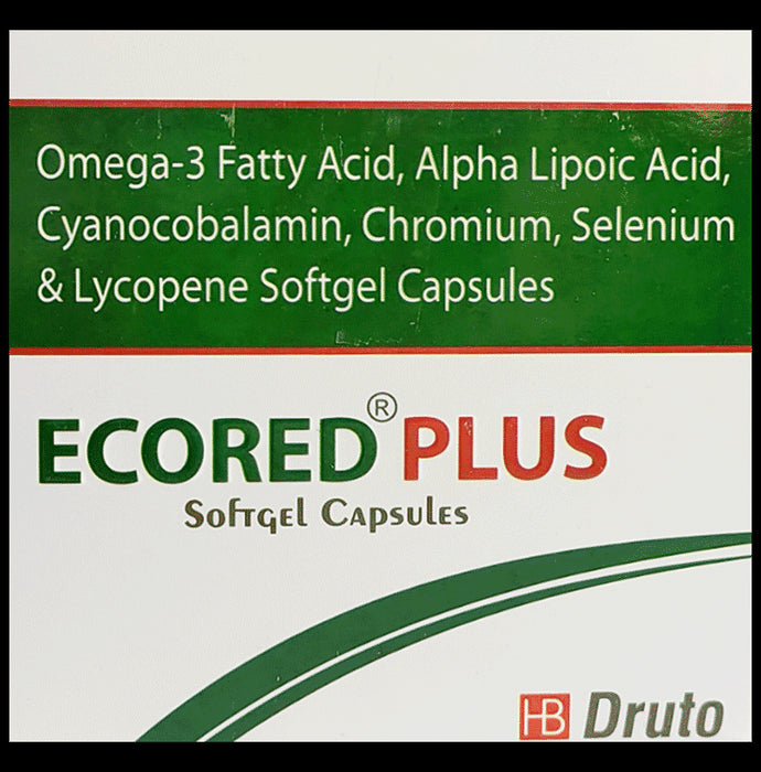 Ecored Plus Soft Gelatin Capsule