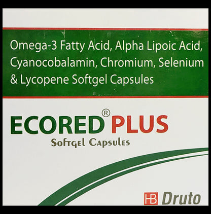 Ecored Plus Soft Gelatin Capsule