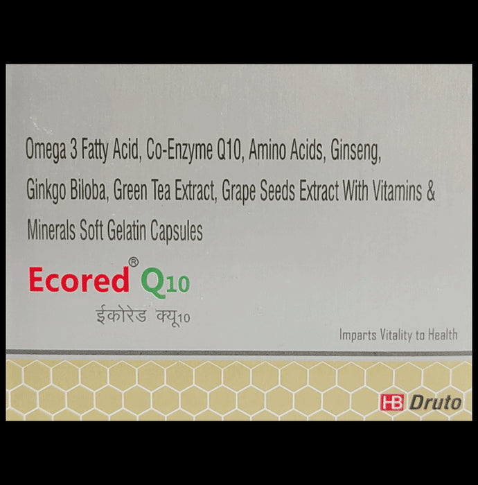 Ecored Q10 Soft Gelatin Capsule - Classic Derma
