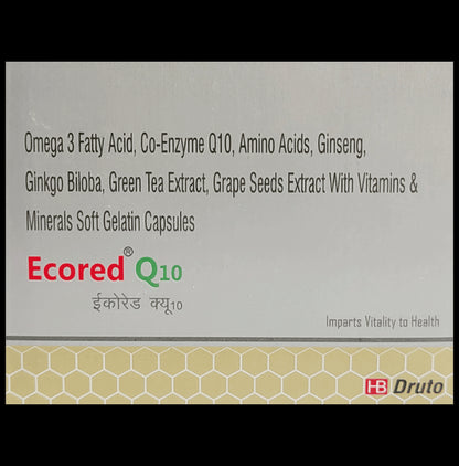 Ecored Q10 Soft Gelatin Capsule - Classic Derma