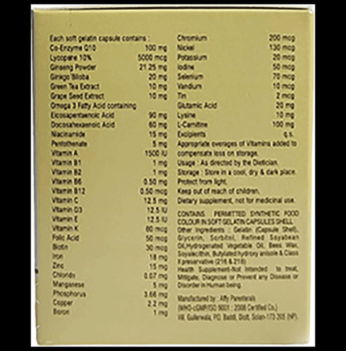 Ecored Q10 Soft Gelatin Capsule