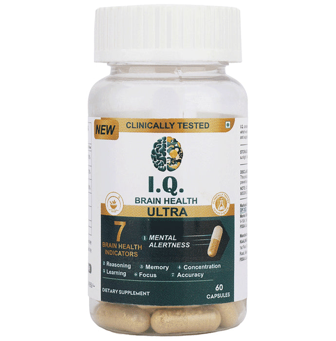 Azteca Herbal Natural I.Q. Brain Health Ultra Capsule - Classic Derma