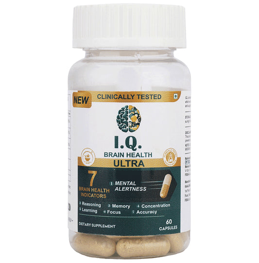 Azteca Herbal Natural I.Q. Brain Health Ultra Capsule - Classic Derma