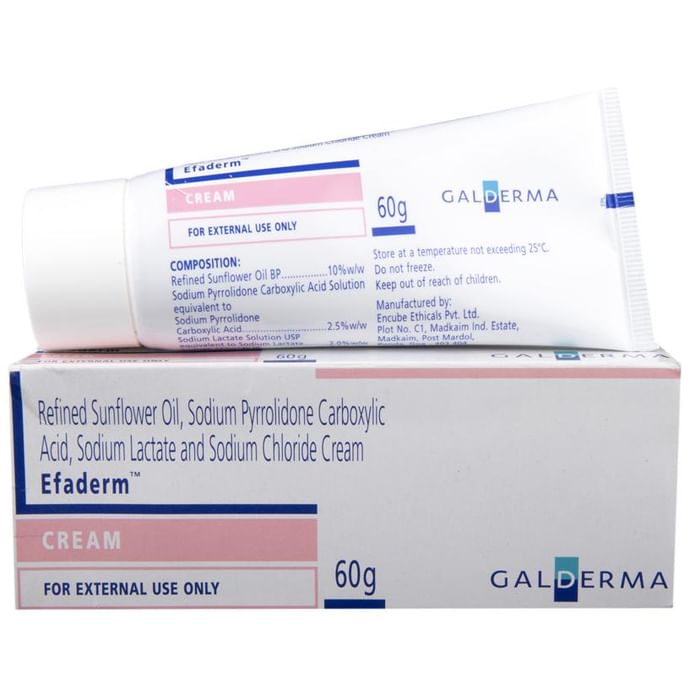 Efaderm Cream for Dry Scaly Skin, Atopy, Hyperkeratosis & Eczema - Classic Derma