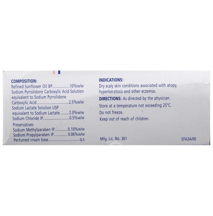 Efaderm Cream for Dry Scaly Skin, Atopy, Hyperkeratosis & Eczema