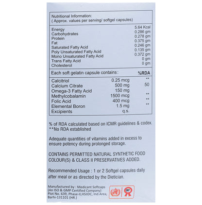 Egcal-XT Softgel Capsule