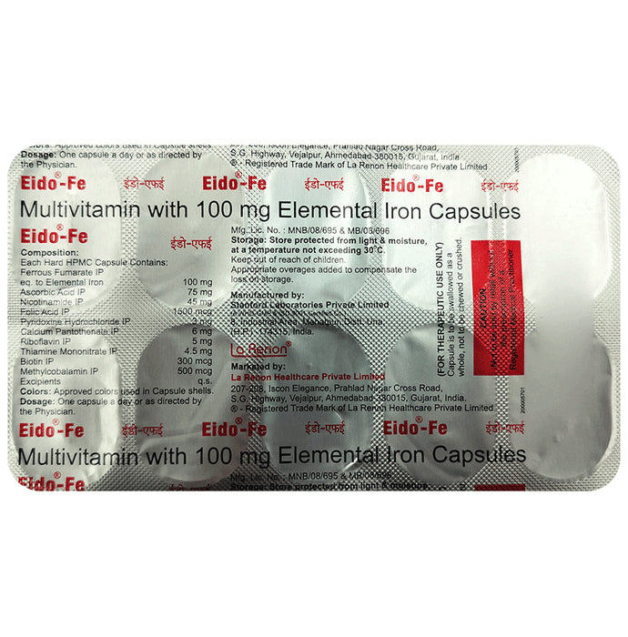 Eido -Fe Capsule - Classic Derma